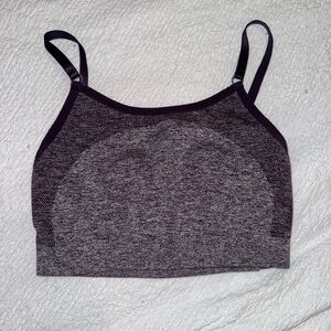 Gymshark Purple Sports Bra Seamless Design
